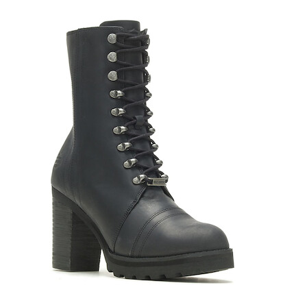 Harley-Davidson Women's 7" Seneca Lace Up Riding Boot Black - D84701