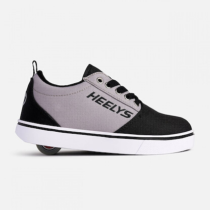 Heelys Unisex Kids' Pro 20 Shoe Black/Grey - HE100761H