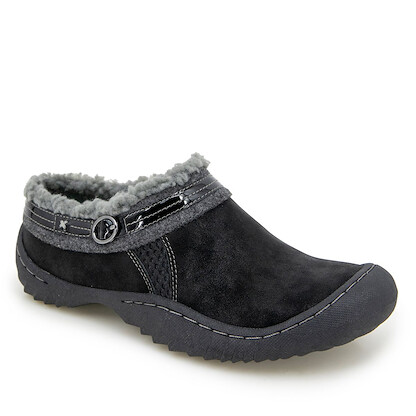 JBU Women's Ginger Slip On Black - B4GIN01