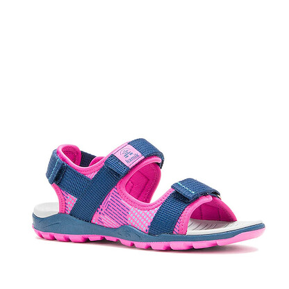 Kamik Unisex Kids' The Jump Sandal Navy/Magenta - HK4254-NMA