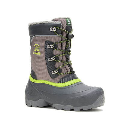 Kamik Boys' The Luke 3 Winter Boot Charcoal - NF4387-CHA