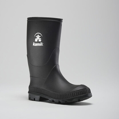 Kamik Unisex Kids' Stomp Rain Boot Black - EK4149-BKA
