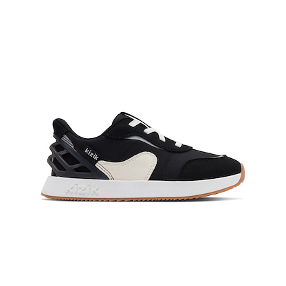 Kizik Toddlers' Orlando Hands-Free Sneakers Black/White - TORL2602