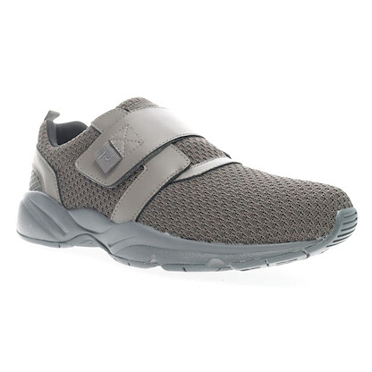 Propet Men's Stability X Walking Shoe Stone/Black - MAA013MSTN