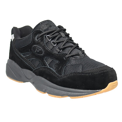 Propet Men's Stability Fusion Walking Shoe Black - MAA362SBLK