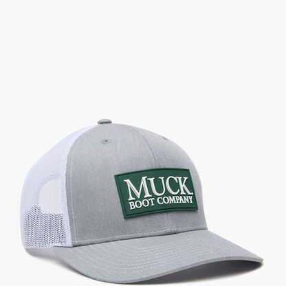 Muck Boot Company Unisex Muck® Logo Trucker Hat Heather Grey - MACS011