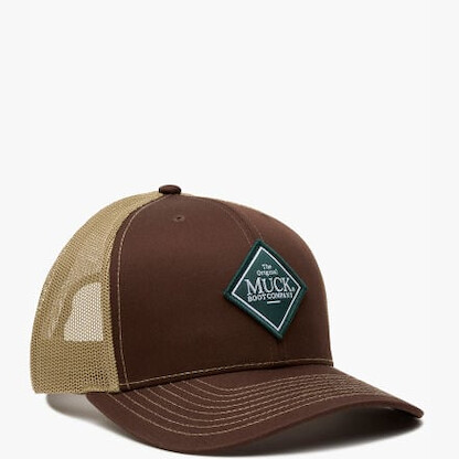 Muck Boot Company Unisex Muck® Diamond Trucker Hat Brown - MACS900