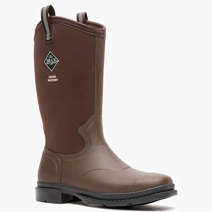Muck Boot Company Men's 15" Chore Tall Soft Toe Waterproof Work Boot Brown - MCHWTM90