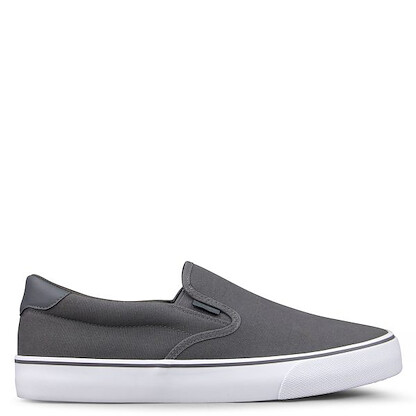 Lugz Men’s Clipper Slip-On Sneaker Grey/White - MCLIPRC-0257