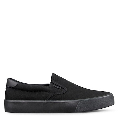 Lugz Men’s Clipper Slip-On Sneaker Black/Black - MCLPRC-0055