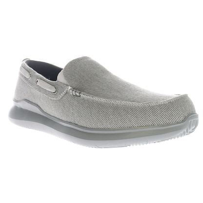 Propet Men's Viasol Grey Canvas Slip-On - MCX044CGRY
