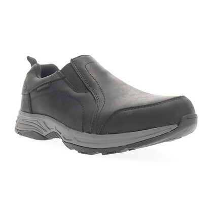Propet Men's Cash North Slip-On Sneaker Black Suede - MCX124LBLK