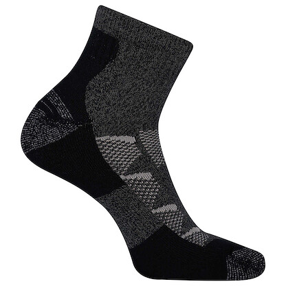 Merrell Unisex Moab Hiking Quarter Socks Charcoal (1 pair) - MEA33651Q1B4001-CHAR