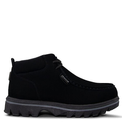 Lugz Men’s Fringe Moc Toe Boot Black - MFRGD-001