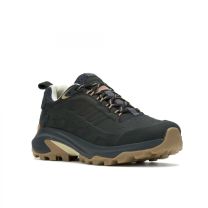 Merrell Men's Moab Speed 2 Leather Waterproof Hiking Shoe Black - J037783