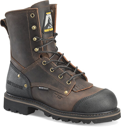 Matterhorn Men’s 8” 28 Series HD Composite Toe Waterproof Work Boot Brown - MT2563