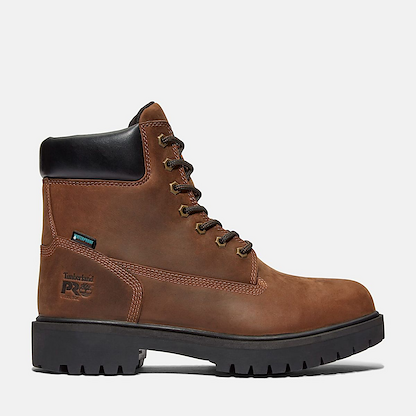 Timberland PRO Men's 6" Direct Attach Soft Toe EH Waterproof Insulated Work Boot Brown - TB138020242
