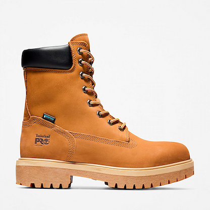 Timberland PRO Men's 8" Direct Attach Soft Toe Insulated Waterproof Work Boot Wheat - TB126011713