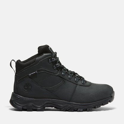 Timberland Men's Mt. Maddsen Wateproof  Hiking Boot Black Full-Grain Leather - TB12731R001
