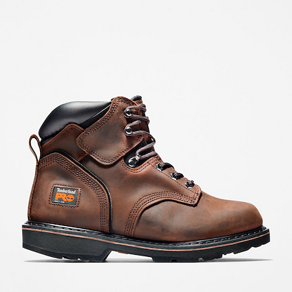 Timberland Men's 6" Pit Boss Soft Toe Work Boot Brown - TB133046214
