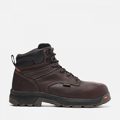Timberland PRO Men's 6" TiTAN EV Composite Toe Internal Metatarsal Guard Work Boot Brown - TB0A5ZV7214