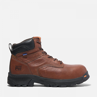 Timerland PRO Men's 6" TiTAN EV Composite Toe ESD Work Boot Brown - TB0A61PF214