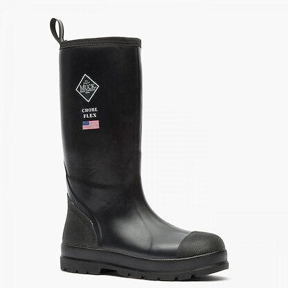 Muck Men's Chore Flex Work 15" Steel Toe Work Boot Black - MCHSDP00