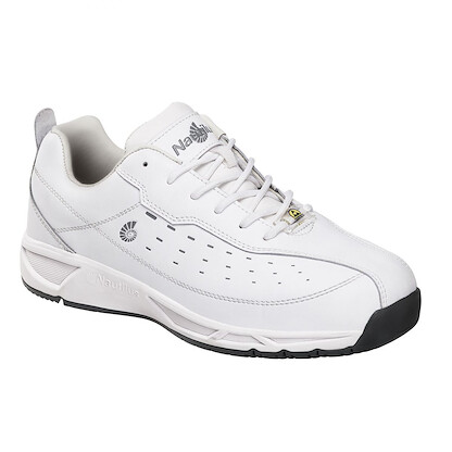 Nautilus Safety Footwear Women's Specialty Soft Toe ESD Athletic Work Shoe White - N4046
