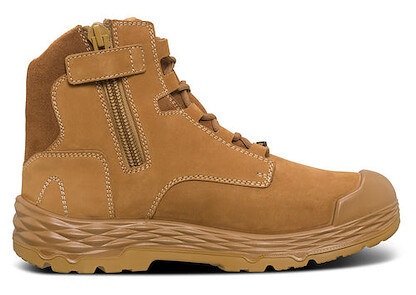 MACK Unisex Force 6" Honey Steel Toe Work Boot - MKOFORCEZHH