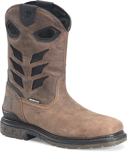 Phantom Rider Men's 11" Composite Toe Waterproof Roper Work Boot Coca Mocha