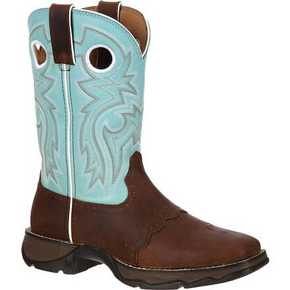 Durango Women's 10" Lady Rebel™ by Durango Western Boot Powder N Lace - RD3471