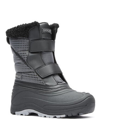 Ranger Little Kids' Snowbank Snow Boot Black - RGSBC00