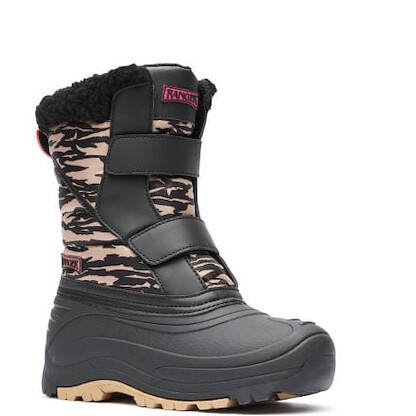 Ranger Little Kids' Snowbank Snow Boot Black - RGSBC01