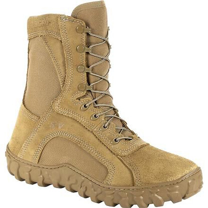 Rocky Unisex Waterproof 400g Insulated Military Boot Coyote Brown - RKC055