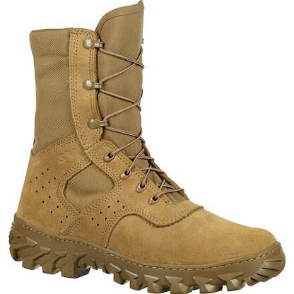Rocky Men's 8"  S2V Enhanced Puncture Resistant Jungle Boot Coyote Brown - RKC071