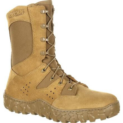 Rocky Unisex 8" S2V Predator Military Boot Coyote Brown - RKC072