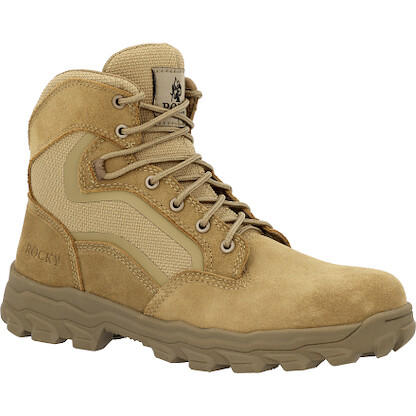Rocky Men's Alpha Force Lite 6" Public Service Boot Coyote Brown - RKD0142