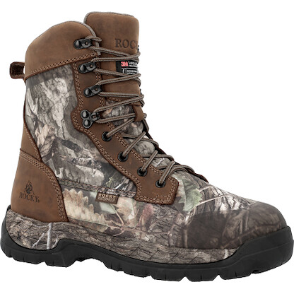 Rocky Men's 8" Big Cypress Mossy Oak Country DNA 800G Insulated Hunting Boot - RKS0737
