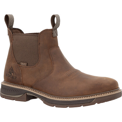 Rocky Men's Ride LTE Waterproof Chelsea Brown - RKW0478