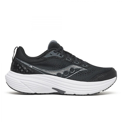 Saucony Men's Cohesion 19 Wide(2E) Running Shoe Black/White - S101959-1003