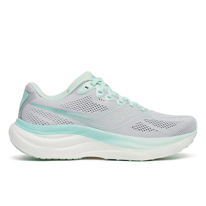 Saucony Women's Ride 19 Cloud/Aqua Running Shoes - S11055-120
