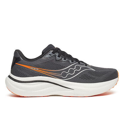 Saucony Men's Ride 19 Shadow/Black Running Shoes - S21055-120
