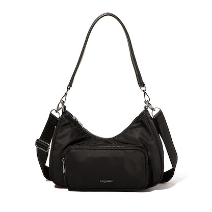 Baggallini Savannah Crossbody Black Twill - SAV931-B0090