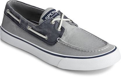 Sperry Men's Bahama II Sneaker Grey/Navy - 13934847 (STS22018)