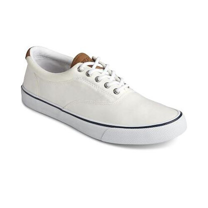 Sperry Men's Striper II CVO Sneaker Salt Washed White - 13934912 (13888168 or STS22043)
