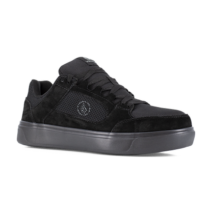 VOLCOM WORKWEAR Men's Evolve Skate Inspired Composite Toe EH Work Shoe Triple Black - VM30232