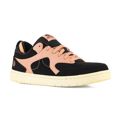 VOLCOM WORKWEAR Women's Vitals Skate Inspired Composite Toe ESD Work Shoe Black/Clay Orange - VM30617F