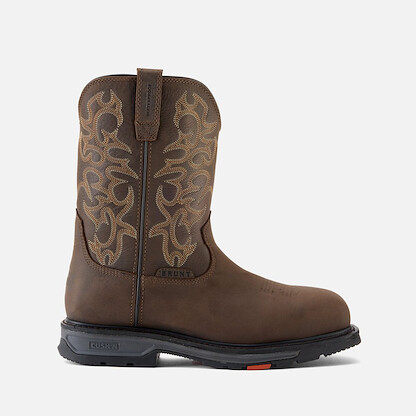 BRUNT Workwear Men's 10" The Vastbinder Welted Composite Waterproof Work Boot Dark Brown - BRF60001-004