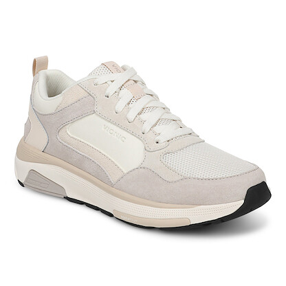 Vionic Women's Walk Strider Weekender Sneaker Ivory/Chateau Grey - J9605M1100
