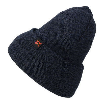 Tough Duck Unisex Beanie Watch Cap Navy Marl (One Size) - WA161-NVMAR